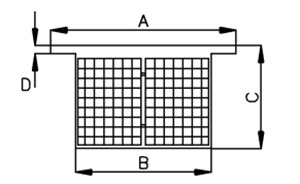 Dimensions de la plaque