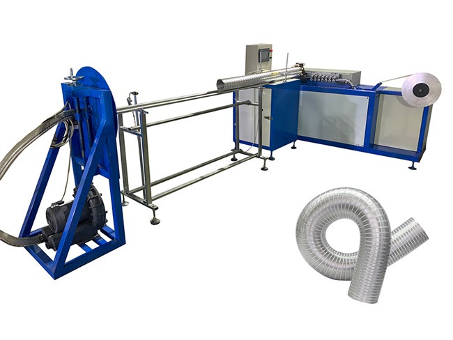 Machine de formage de conduits flexibles semi-rigides en aluminium PAD300