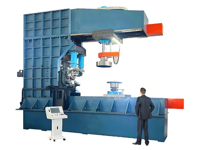 Machine de bordage de fond embouti