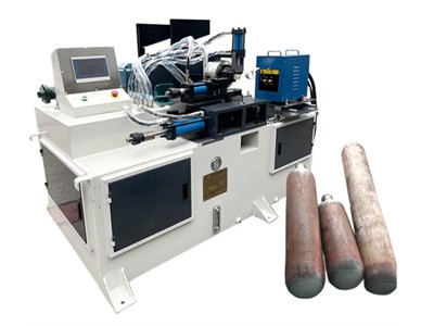 Machine à rétreindre et à fermer des tubes en acier (cylindre)